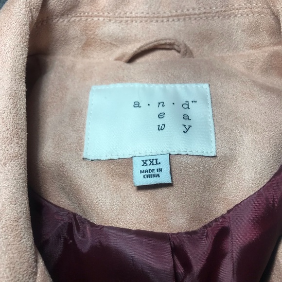 A•N•Deawy pink jacket - Picture 3 of 3